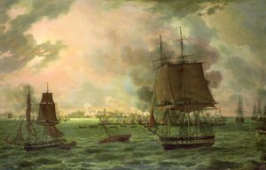 El bombardeo de Cádiz por los franceses el 23 de septiembre de 1823, 1824